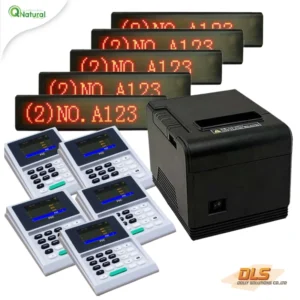 ชุดระบบคิว 5 ช่องบริการ