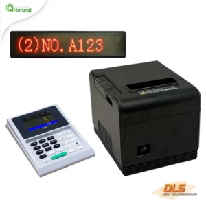 ชุดระบบคิว 1 ช่องบริการ+ป้ายไฟ