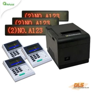 ชุดระบบคิว 3 ช่องบริการ+ป้ายไฟ