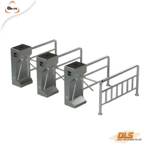 เครื่องกั้นสามขาสแตนเลส Tripod turnstile+นับคน