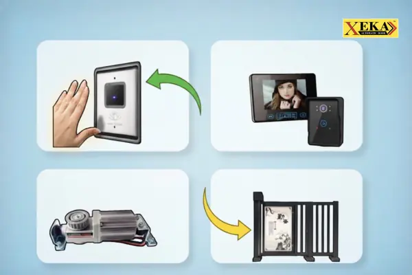 การทำงานของประตูอัตโนมัติ