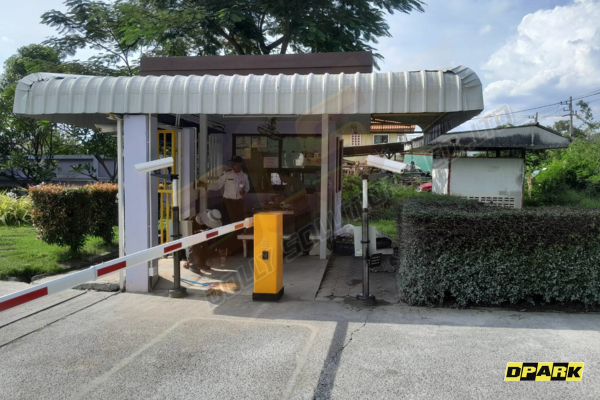 ผลงานการติดตั้ง ไม้กั้นรถยนต์ พร้อมกล้อง LPR