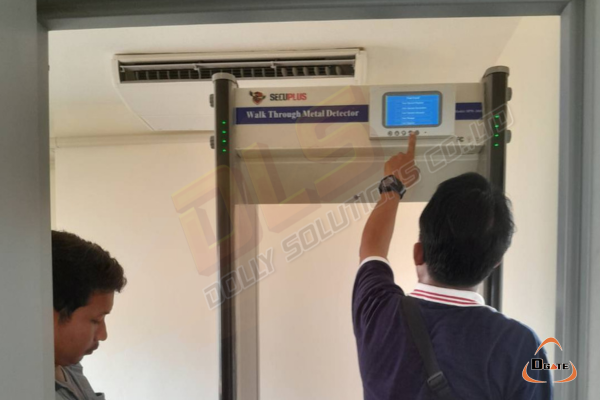 ผลงานการติดตั้ง เครื่องตรวจจับโลหะ SE-SE330