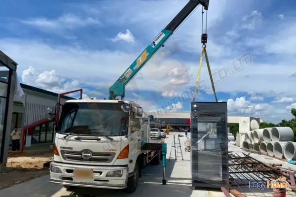 ติดตั้งป้อมยามสำเร็จรูป GB12