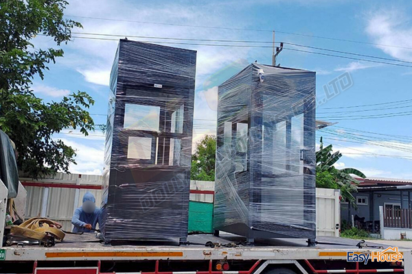 ป้อมยามสำเร็จรูป GB12 แพ็คเตรียมส่ง