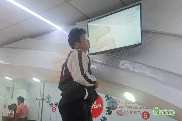 กำลังติดตั้งระบบคิว