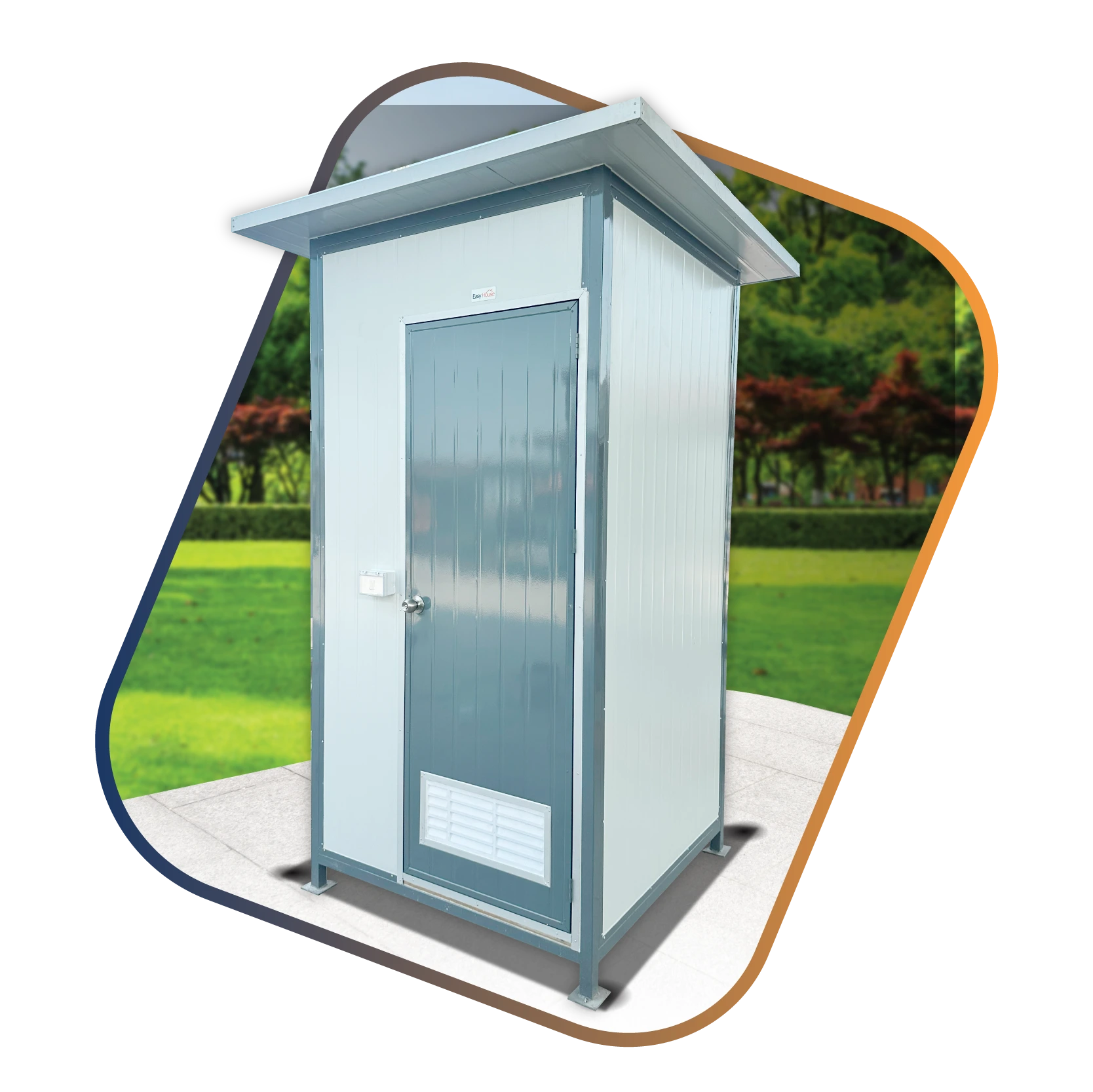 ป้อมยามและห้องน้ำ