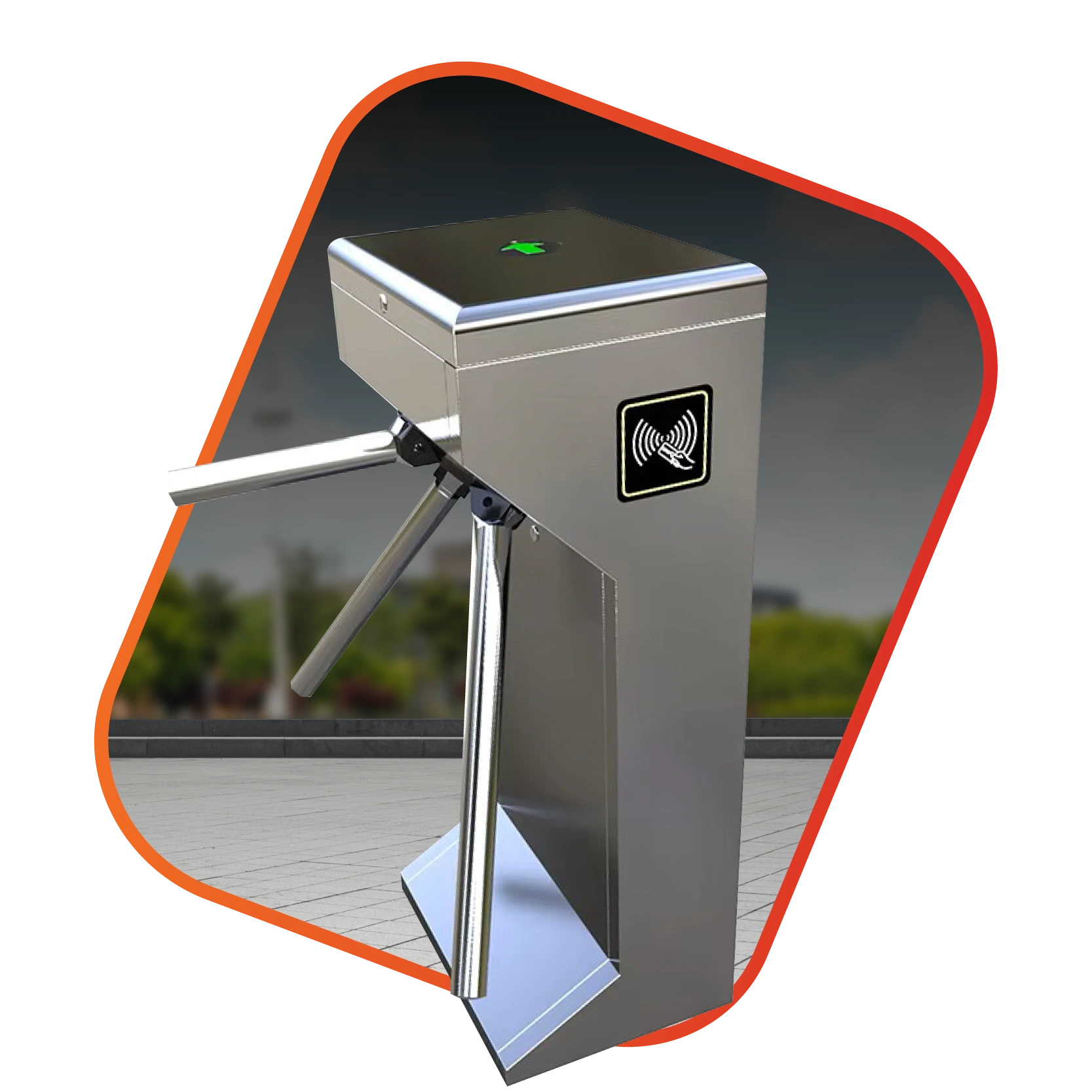 เครื่องกั้นทางเดินเข้าออก