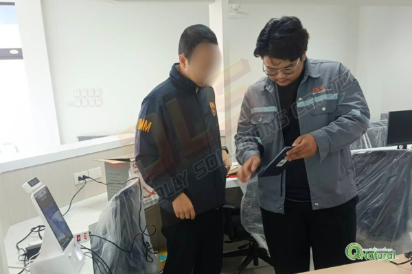 ช่างแนะนำระบบคิว