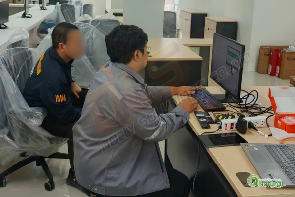 ช่างแนะนำระบบคิว