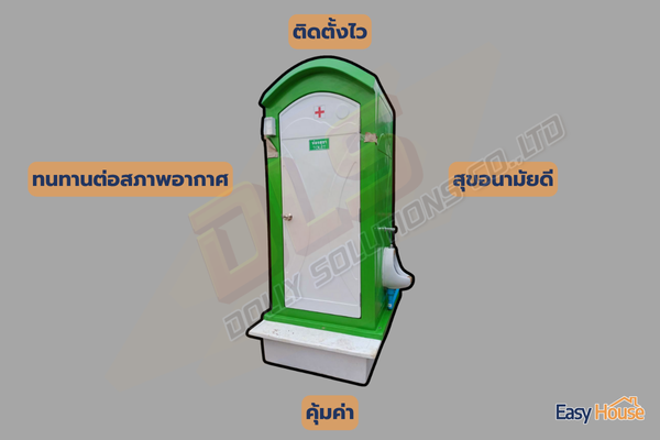 ห้องน้ำสำเร็จรูปไฟเบอร์กลาสคือ