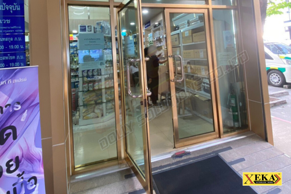 ประตูอัตโนมัติ โรงพยาบาล ตัวเก่า