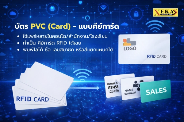 RFID แบบคีย์การ์ด