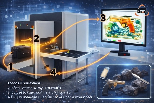 เครื่องสแกนกระเป๋า