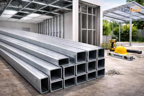 เหล็กกล่องชุบกัลวาไนซ์