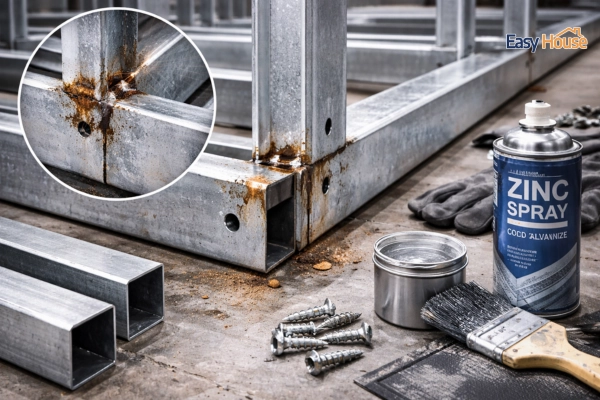 โครงเหล็กกัลวาไนซ์