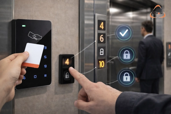 ระบบ access control ลิฟท์