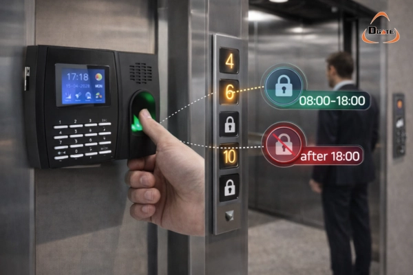 ระบบ access control ลิฟท์