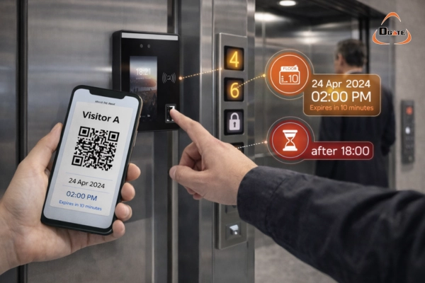 ระบบ access control ลิฟท์