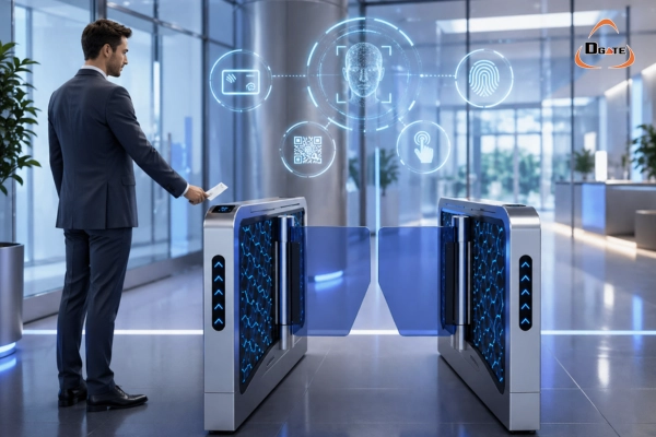 เครื่องกั้นแบบปีกสวิง