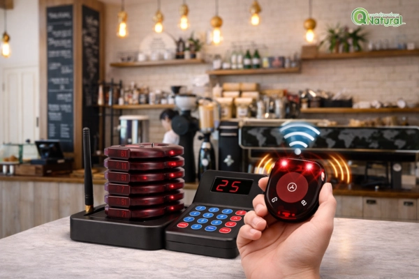 เครื่องเรียกคิวร้านกาแฟ