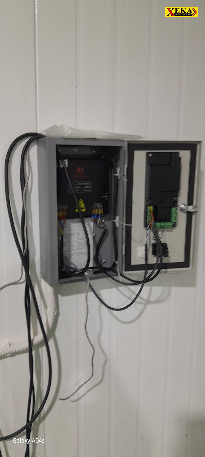 ติดตั้งประตู PVC High Speed Doorหน้างานจริง