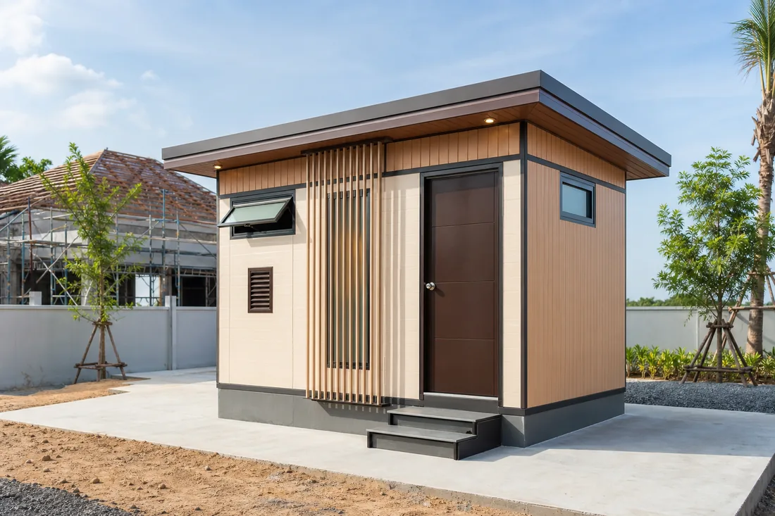 ติดตั้งพร้อมใช้งาน ห้องน้ำสำเร็จรูป The Easy House