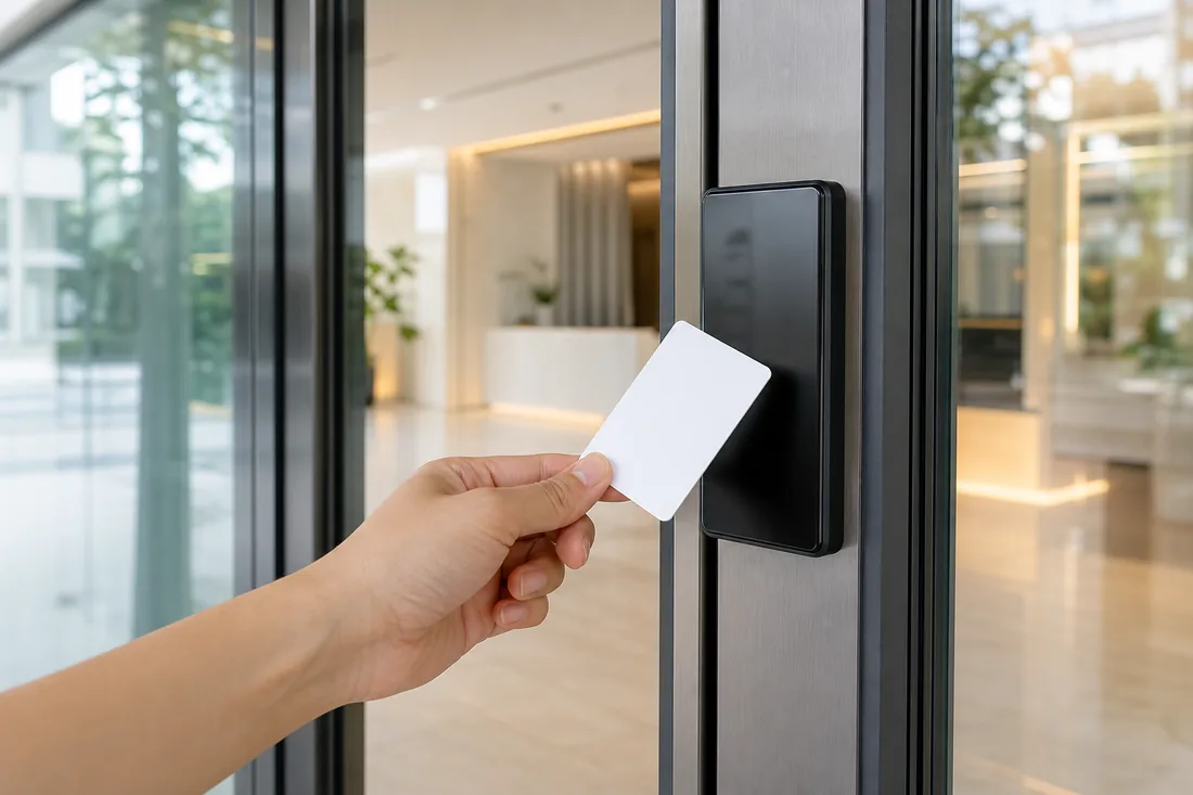 ประตูอัตโนมัติรองรับการเชื่อมต่อ Access Control, LPR และ RFID