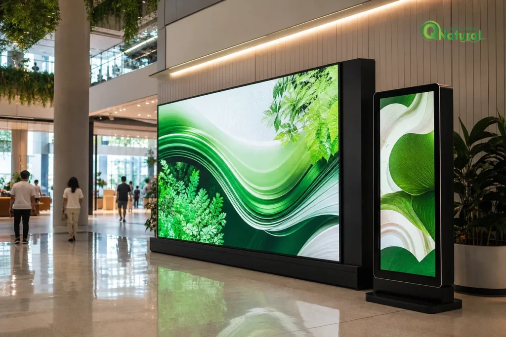 จอ LED โฆษณา ราคา จอดิจิทัล–Video Wall | Q Natural