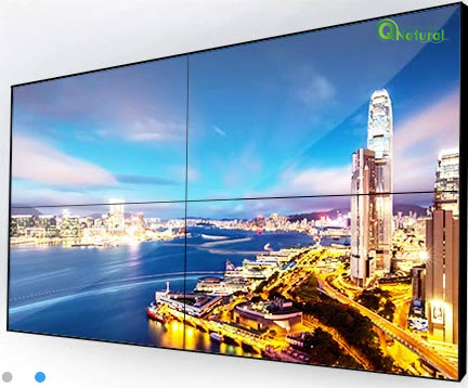 จอ Video Wall ต่อผืนใหญ่แสดงภาพเมือง — Q Natural