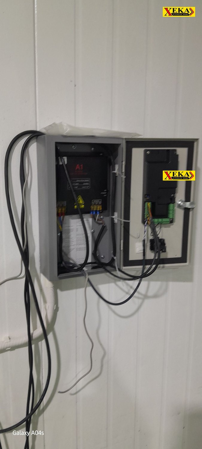 ติดตั้งประตู PVC High Speed Doorหน้างานจริง