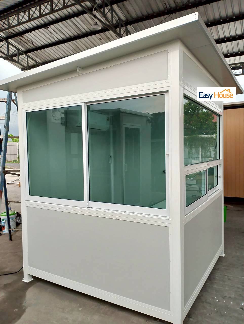 ป้อมยามสำเร็จรูป GB-11 ที่ บริษัท คราวน์ ทีซีพี เบฟเวอเรจ แคนส์ จำกัด (สำนักงานใหญ่)